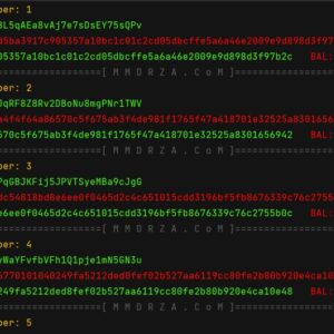 Tron Private key hack crack Generator Address And Check Balance With Python