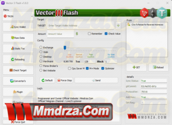 Vector3flash flash tether usdt sender software fake tether usdt generator flash tether software vector3flash starter