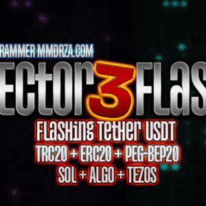 vector3flash starter 1.0.3 cover post and product starter version vector3flash for flashing tether usdt on trc20 erc20 peg bep20 sol , algo , tezos