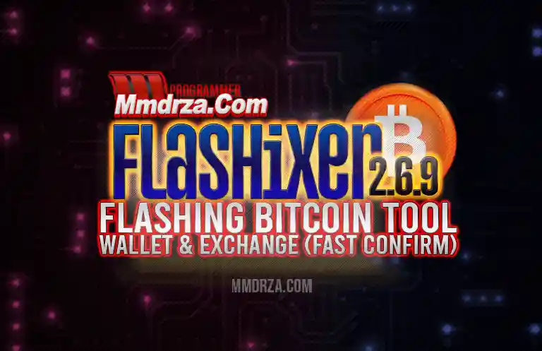 Flashing bitcoin with confirm flashixer2