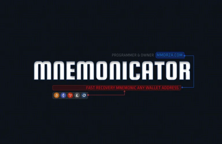 Mnemonicator for recovery and hack mnemonic wallet bitcoin ethereum litecoin , dash tron trx