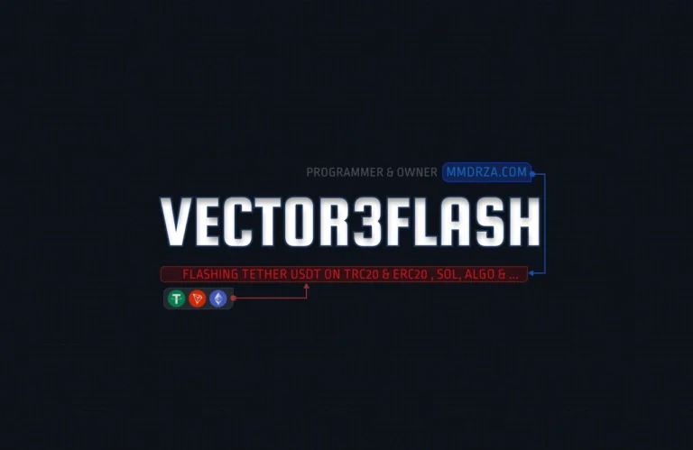 Vector3flash flashing fast and confirm transaction tether usdt