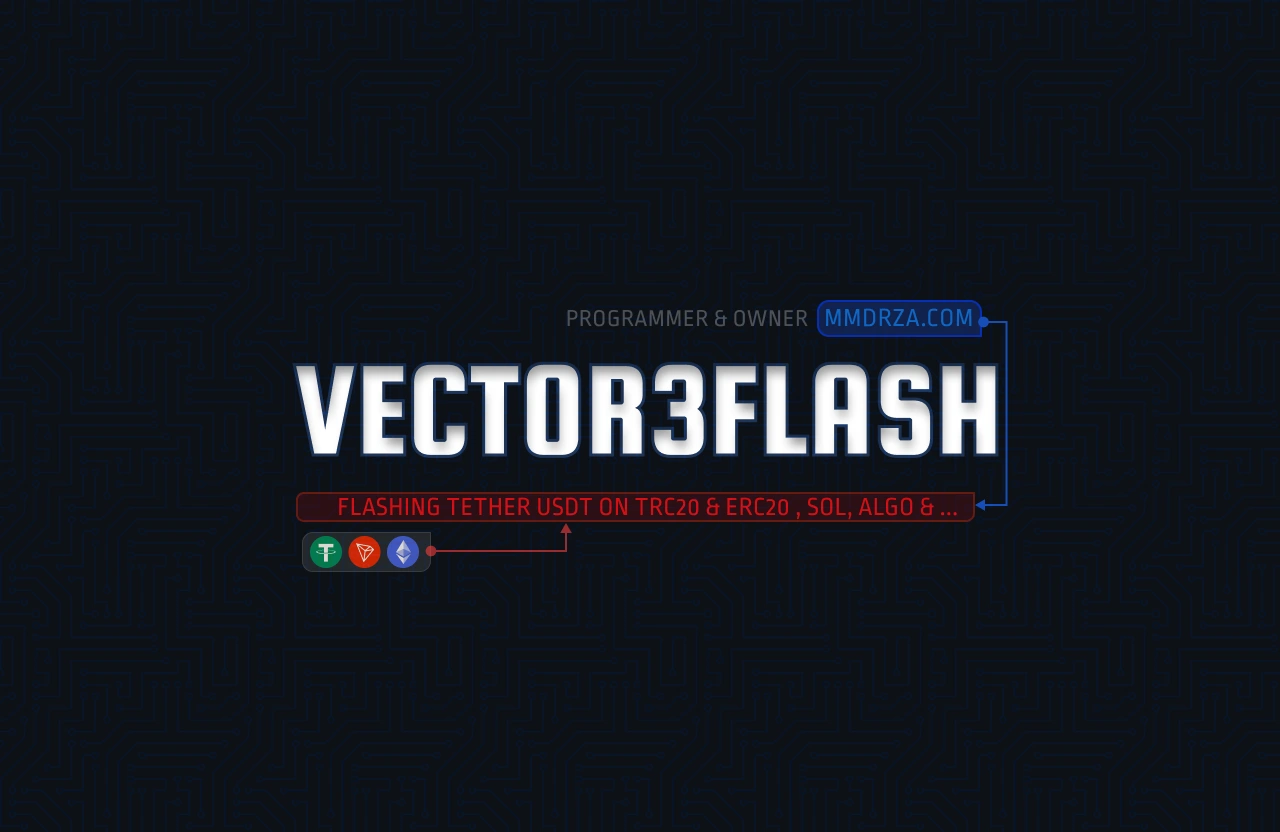 Vector3flash 1. 0. 3 : flash tether usdt and tron