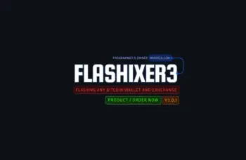 Flashixer3 pro version for easy and fast flashing any bitcoin wallet and exchange , broker